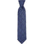 Canali Scattered Flowers Silk Classic Necktie Navy