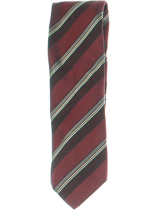 Canali Silk Blend Business Neck Tie red