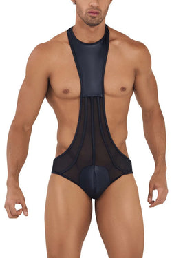 CandyMan 99733 Work-N-Out Bodysuit Color Black thumbnail 1
