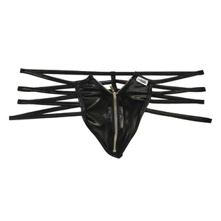 CandyMan Black 99140 Thong