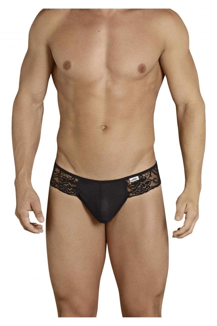 CandyMan Black 99392 Thong