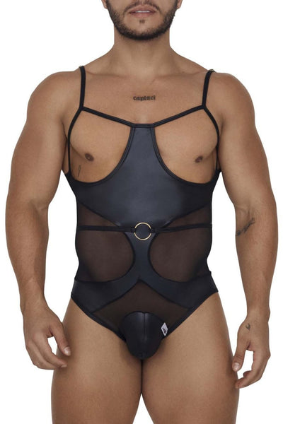 CandyMan Black 99670 Harness Bodysuit
