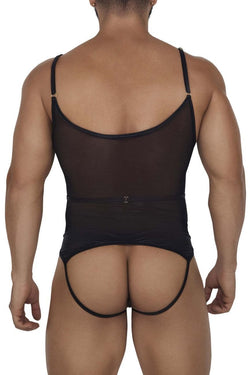 CandyMan Black 99670 Harness Bodysuit thumbnail 2
