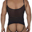 CandyMan Black 99670 Harness Bodysuit