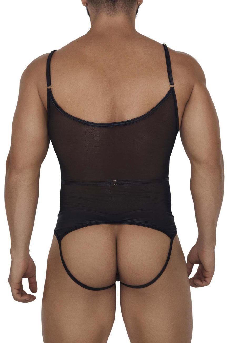 CandyMan Black 99670 Harness Bodysuit