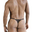 CandyMan Black 99824 Mesh Thong