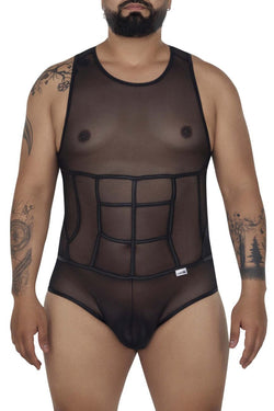 CandyMan Black Tulle Bodysuit thumbnail 2