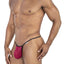 CandyMan Burgundy 99795 Mesh G-String