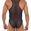 CandyMan Moonlight Blue 99725X Work-N-Out Bodysuit