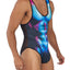 CandyMan Moonlight Blue 99725X Work-N-Out Bodysuit