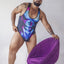CandyMan Moonlight Blue 99725X Work-N-Out Bodysuit