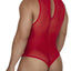 CandyMan Red 99699 Mesh Bodysuit