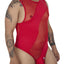 CandyMan Red 99699 Mesh Bodysuit
