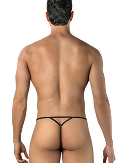 CandyMan 95004 Men's Underwear Stylish Mesh Thongs Color Printed Blue thumbnail 3