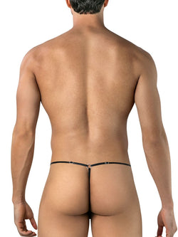 CandyMan 95007 Men's Underwear Seductive Lace Thong Color Black thumbnail 3