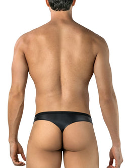 CandyMan 95009 Men's Underwear Seductive Lace Thongs Color Black thumbnail 3
