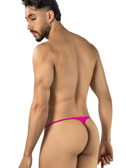 CandyMan 95020 Men's Underwear Sensual Lace Thongs Color Pink thumbnail 3