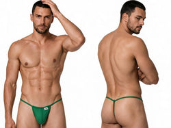 CandyMan 9586 Men's Underwear Mini G-String Color Nature Green thumbnail 1
