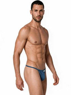 CandyMan 9586 Men's Underwear Mini G-String Color Petrol Blue thumbnail 4