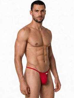 CandyMan 9586 Men's Underwear Mini G-String Color Red thumbnail 4