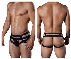 CandyMan Men's Underwear 99242 Jockstrap Color Black thumbnail 1