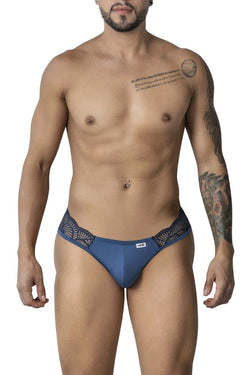 CandyMan 99312 Men's Underwear Lace Jockstrap Color Navy thumbnail 2