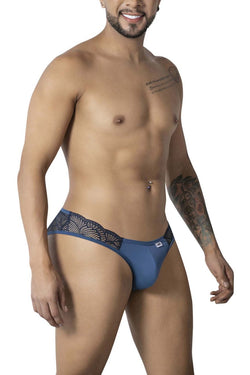 CandyMan 99312 Men's Underwear Lace Jockstrap Color Navy thumbnail 4