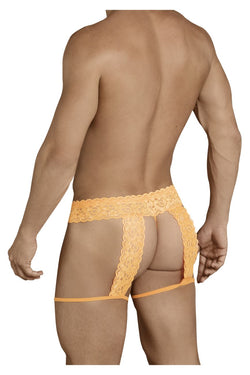 CandyMan Men's Underwear 99369X Thongs Color Hot Orange thumbnail 3