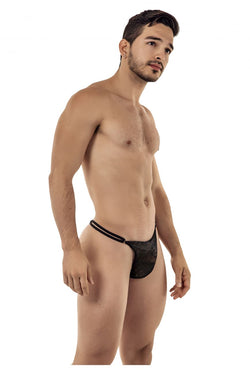 CandyMan Men's Underwear 99421 Lace G-String Thongs Color Black thumbnail 4