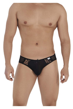 CandyMan 99538 Men's Underwear Lace Mesh Jockstrap Color Black thumbnail 2