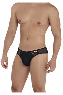 CandyMan 99538 Men's Underwear Lace Mesh Jockstrap Color Black thumbnail 4