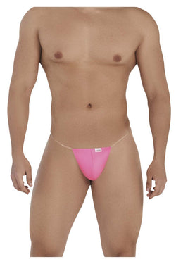 CandyMan Men's Underwear 99548 Invisible Micro Thongs Color Hot Pink thumbnail 2