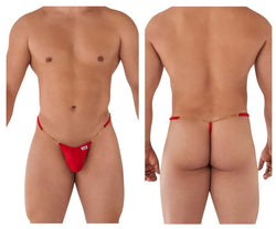CandyMan Men's Underwear 99586 Chain G-String Color Red thumbnail 1