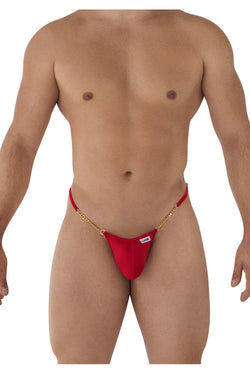 CandyMan Men's Underwear 99586 Chain G-String Color Red thumbnail 2