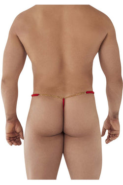 CandyMan Men's Underwear 99586 Chain G-String Color Red thumbnail 3