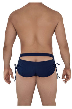 CandyMan 99602X Lounge Pajama Shorts Color Navy thumbnail 3