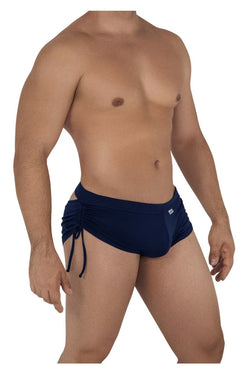 CandyMan 99602X Lounge Pajama Shorts Color Navy thumbnail 4