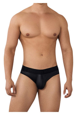 CandyMan Men's Underwear 99641 Shorty Briefs Color Black thumbnail 2