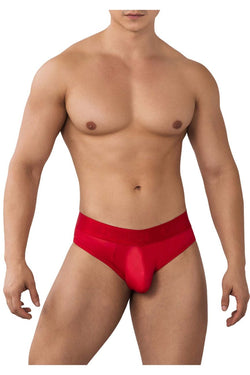 CandyMan Men's Underwear 99641 Shorty Briefs Color Red thumbnail 2