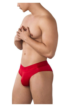 CandyMan Men's Underwear 99641 Shorty Briefs Color Red thumbnail 4