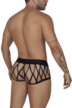 CandyMan Men's Underwear 99691 Cage Trunks Color Black thumbnail 3