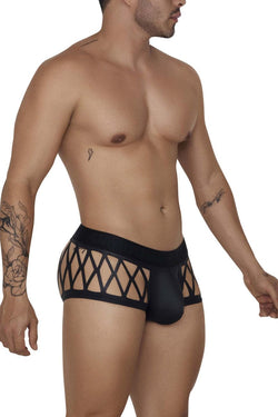 CandyMan Men's Underwear 99691 Cage Trunks Color Black thumbnail 4