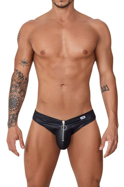 CandyMan Men's Underwear 99753 Fringe Jockstrap Color Black thumbnail 2