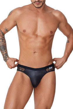 CandyMan Men's Underwear 99763 Lace Jockstrap Color Black thumbnail 2