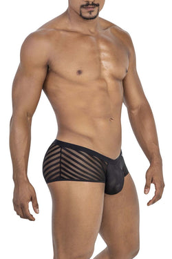 CandyMan Men's Underwear 99790 Mesh Trunks Color Black thumbnail 4