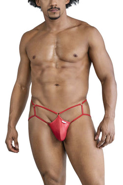 CandyMan Men's Underwear 99831 Cage Jockstrap Color Red thumbnail 2