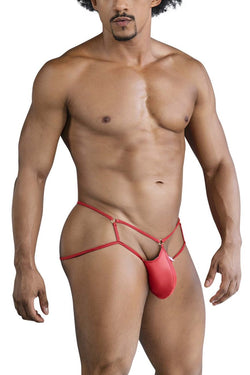 CandyMan Men's Underwear 99831 Cage Jockstrap Color Red thumbnail 4