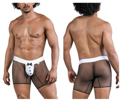 CandyMan Men's Underwear 99834 Tuxedo Trunks Color Black thumbnail 1