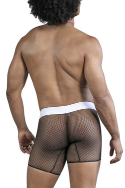 CandyMan Men's Underwear 99834 Tuxedo Trunks Color Black thumbnail 3