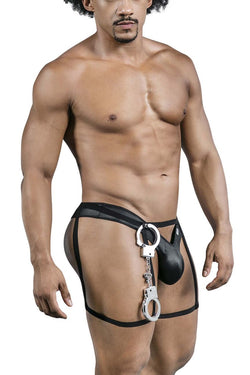 CandyMan Men's Underwear 99835 Police Outfit Color Black thumbnail 4
